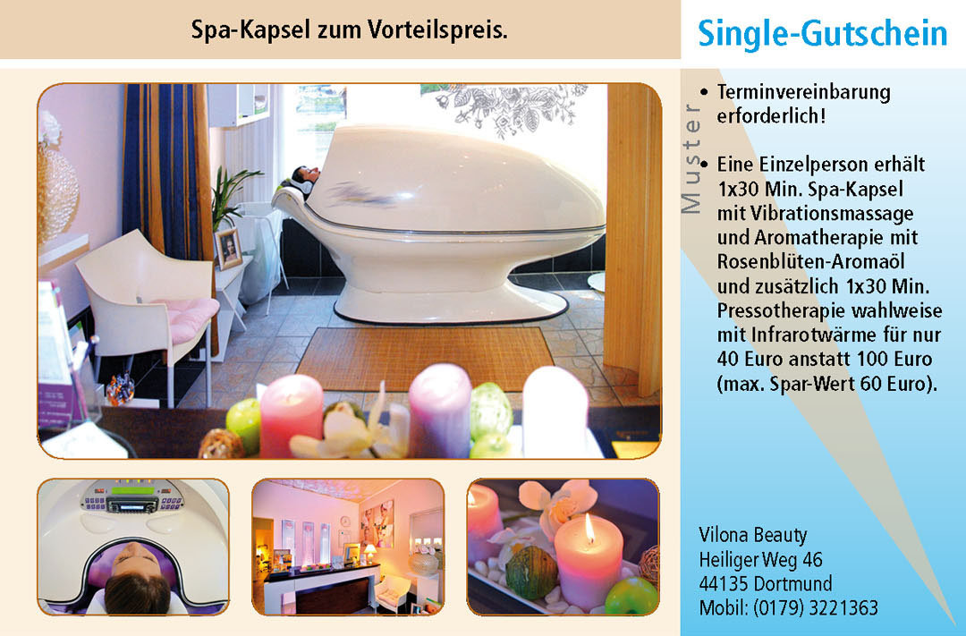 Wellness Gutschein Dortmund Ruhrgebiet