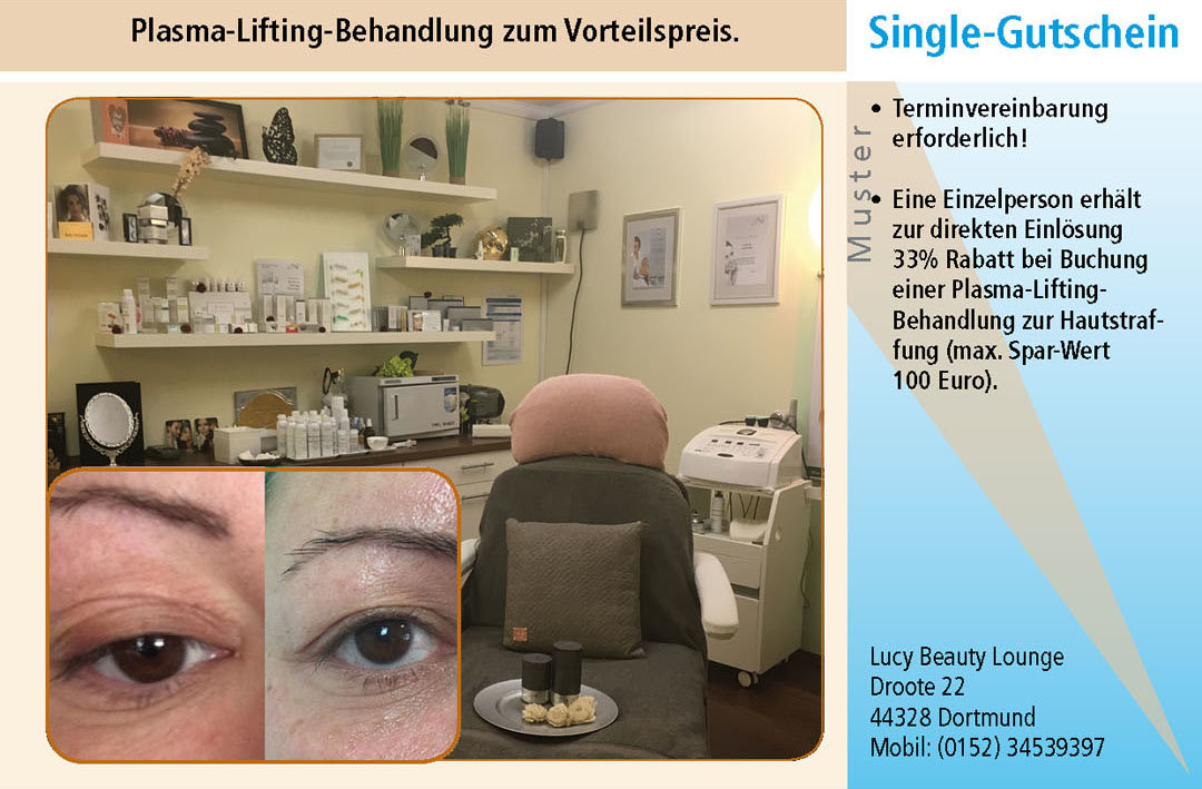 Plasma Lifting Wellness Gutschein im Ruhrgebiet