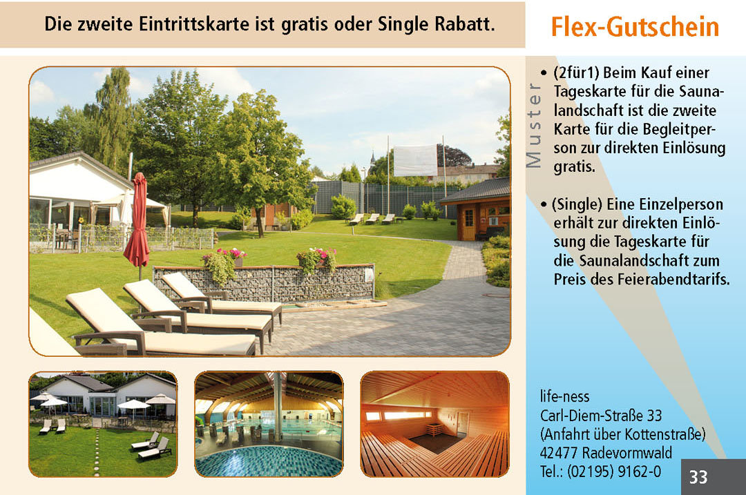 Sauna Gutscheine Ruhrgebiet life-ness