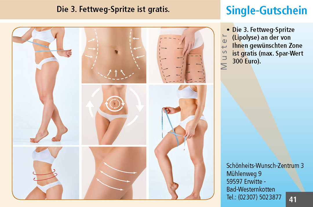 Welleness Gutschein Ruhrgebiet Schönheits-Wunsch-Zentrum