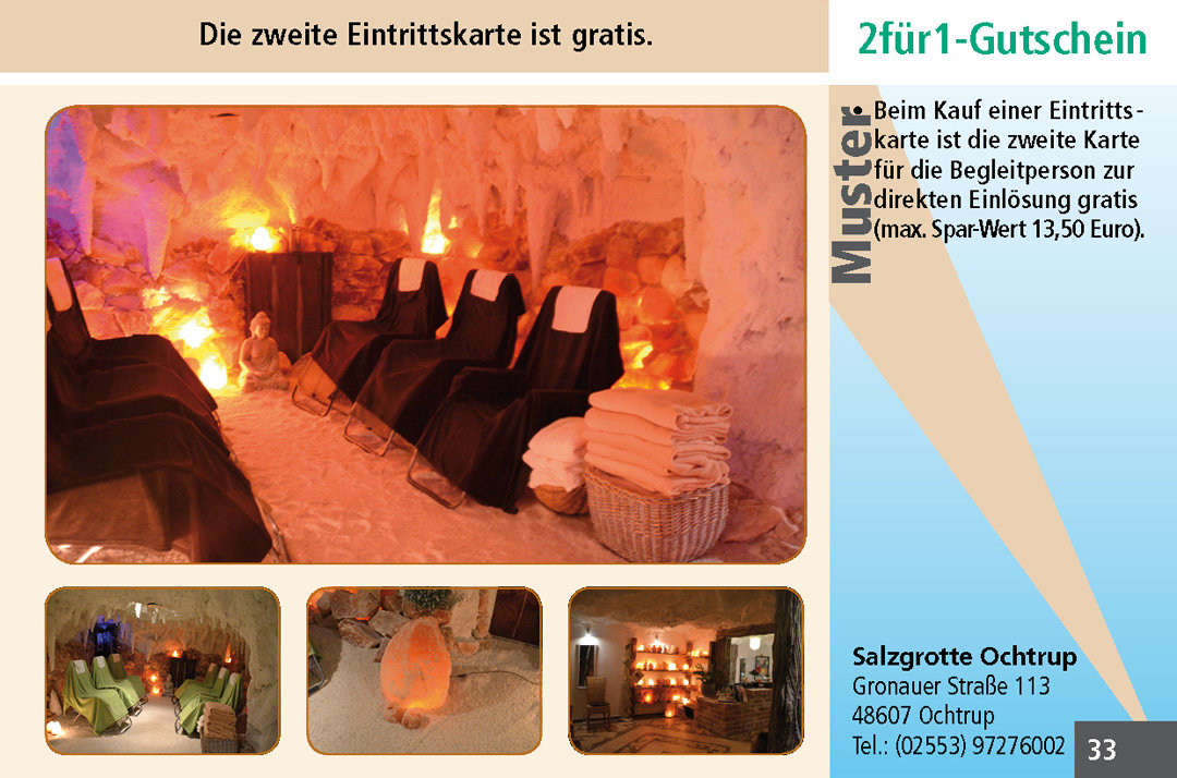 2 für 1 Gutschein-Ruhrgebiet-Salzgrotte-Ochtrup